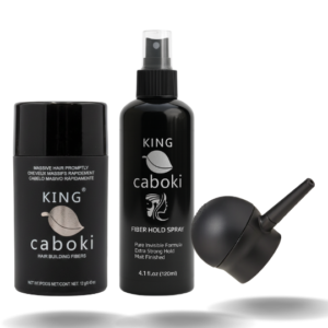 King Caboki 3 IN 1 Deal 12g + FiberHold Spray + Spray Applicator