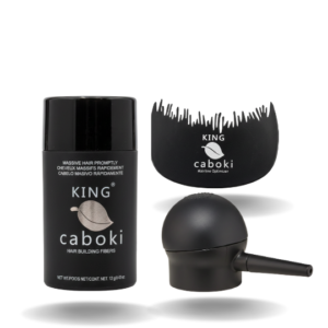 King Caboki 3 IN 1 Deal 12g + Spray Applicator + Hairline Optimizer