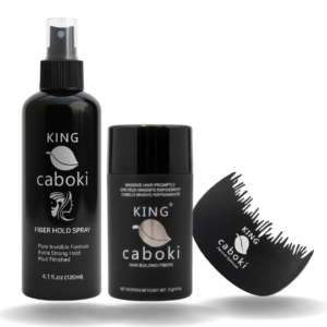King Caboki 3 IN 1 Deal 12g + FiberHold Spray + Hairline Optimizer