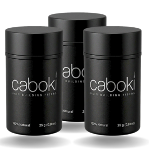 pack of 3 Caboki Hair Building Fibers in pakistan for hair