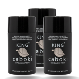 King Caboki Hair Building Fibers Value Pack 3 in Pakistan 12g (90 Day Supply)