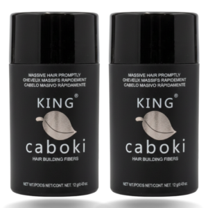 King Caboki Hair Building Fibers Value Pack 2 in Pakistan 12g (60 Day Supply)