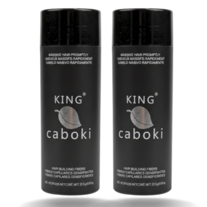 King Caboki Hair Building Fibers Value Pack 2 in Pakistan 27.5g (137 Day Supply)